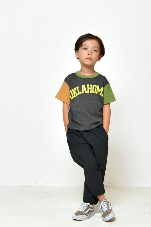 【オフィシャルチーム】スラブ天竺カレッジロゴTシャツ|S~L|1125220M